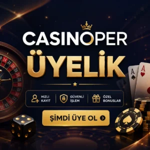 Casinoper Üyelik